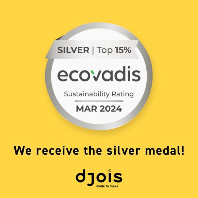 👏 Nos complace anunciar que hemos obtenido la medalla de plata de EcoVadis 🥇