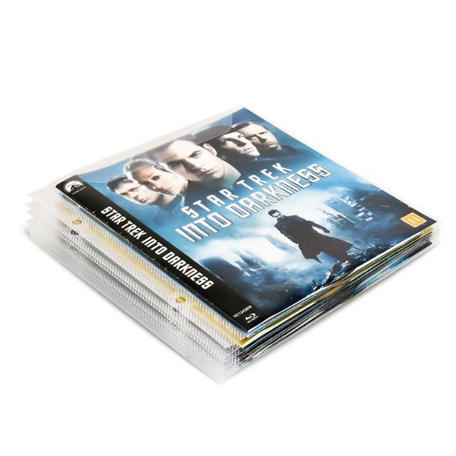 Pack Blu-Ray – 50 fundas de Blu-Ray, 2 carpetas Blu-Ray