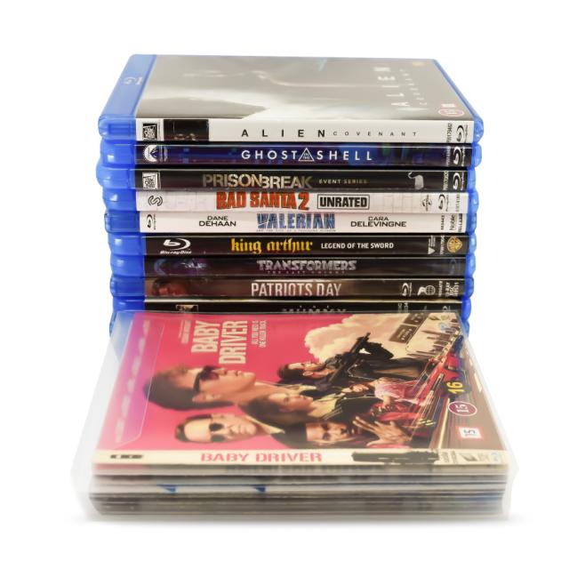 Fundas para Blu-Ray para almacenaje DVD