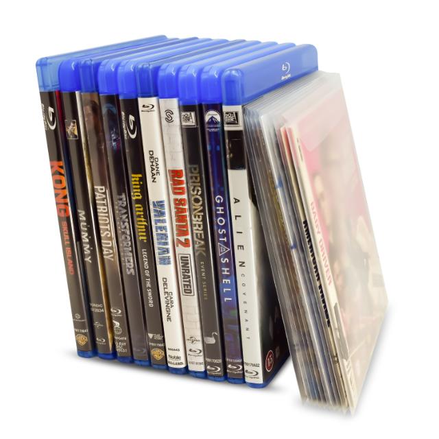 Fundas para Blu-Ray para almacenaje DVD