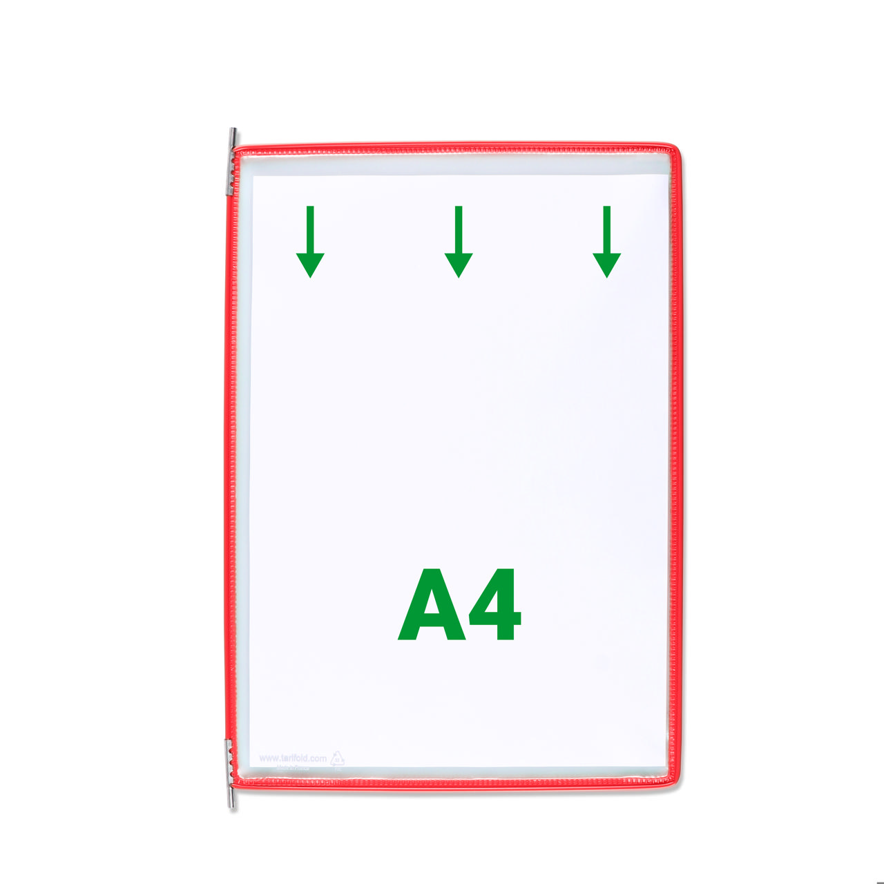 Funda con pivotes Tarifold, A4, PP, vertical