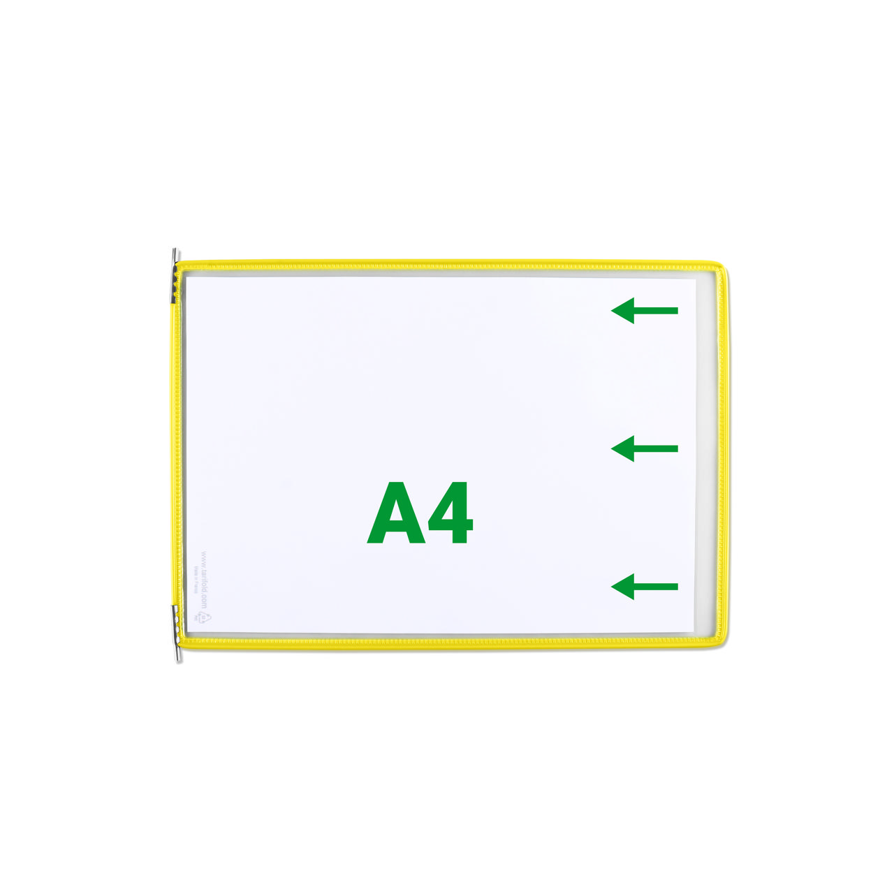 Funda con pivotes Tarifold, A4, horizontal, inserción lateral derecha