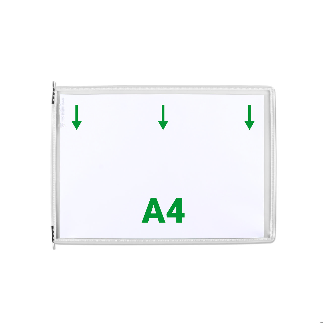 Funda con pivotes Tarifold, A4, horizontal