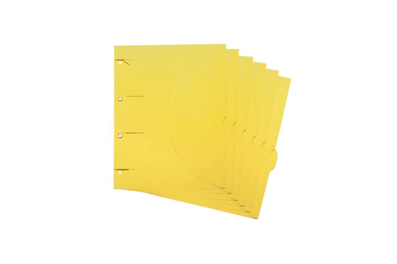 Carpeta de archivos perforada Smartfolder con pestaña, A4