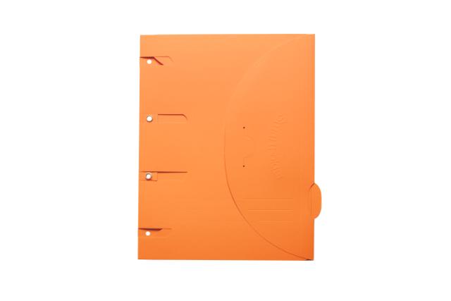 Carpeta de archivos perforada Smartfolder con pestaña, A4