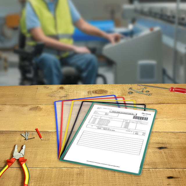 FUNDA SIMPLE SIN PIVOTES - A4 - COLORES SURTIDOS