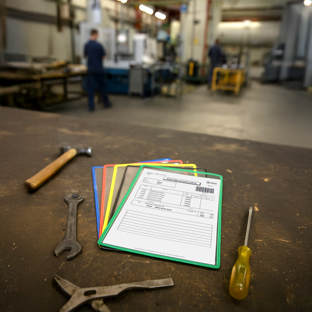 FUNDA SIMPLE SIN PIVOTES - A4 - COLORES SURTIDOS