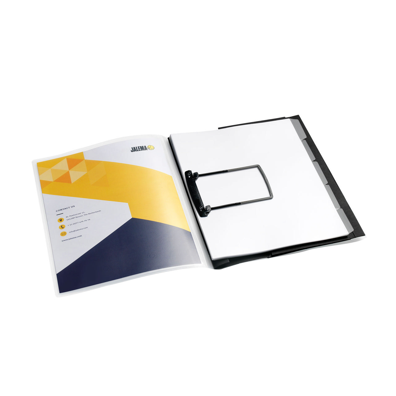 Carpeta organizadora personalizable de 5 partes con JalemaClip, A4