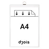 Funda Tarifold con anilla, A4, vertical