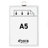 Funda Tarifold con anilla, A5, vertical