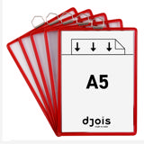 Funda Tarifold con anilla, A5, vertical