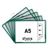 Funda Tarifold con anilla, A5, horizontal