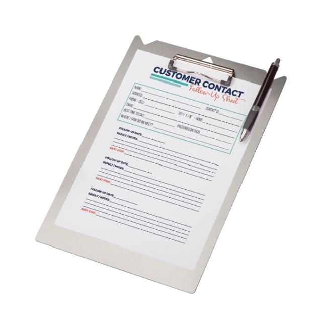 Clipboard para carros - Aluminio - A4 - vertical