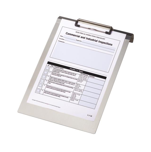 Clipboard para colgar - Aluminio - A4 - vertical