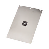 Carpeta con pinza para carros, Aluminio, A4, vertical