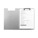 Carpeta con pinza y solapa, aluminio, A4, Vertical