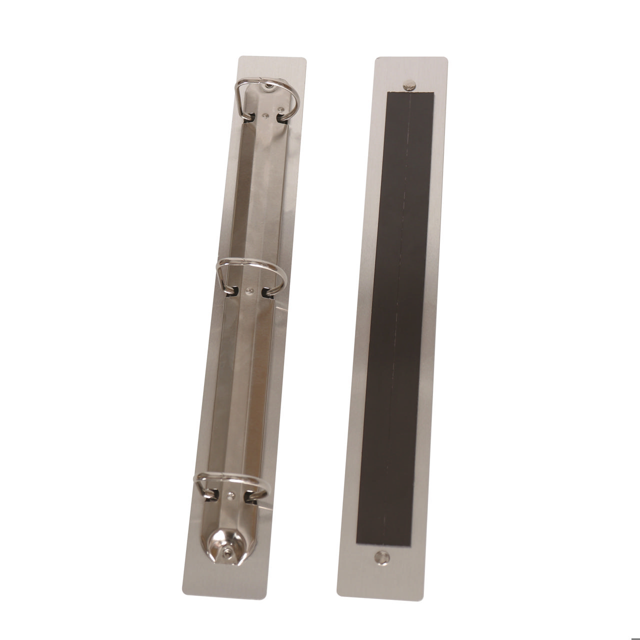 Soporte de 3 anillas magnético - aluminio - tamaño US Letter - vertical/horizontal