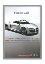 Magneto Funda de presentación adhesiva con marco, Gran formato, Removible, A1