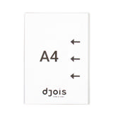 Funda porta anuncios magnética, apertura lateral grande, A4