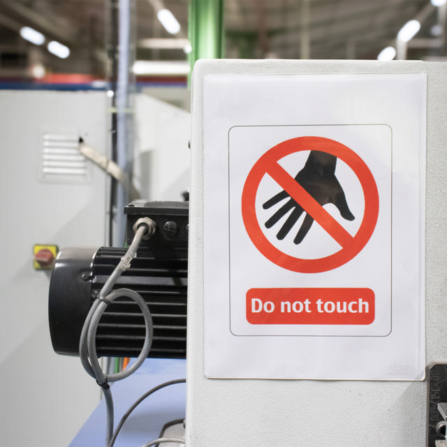 Funda porta anuncios magnética, apertura lateral grande, A4