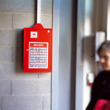 Funda porta anuncios magnética, apertura lateral grande, A4