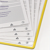 Funda con pivotes FoldFive Tarifold, A4, vertical