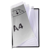 Funda con pivotes FoldFive Tarifold, A4, vertical