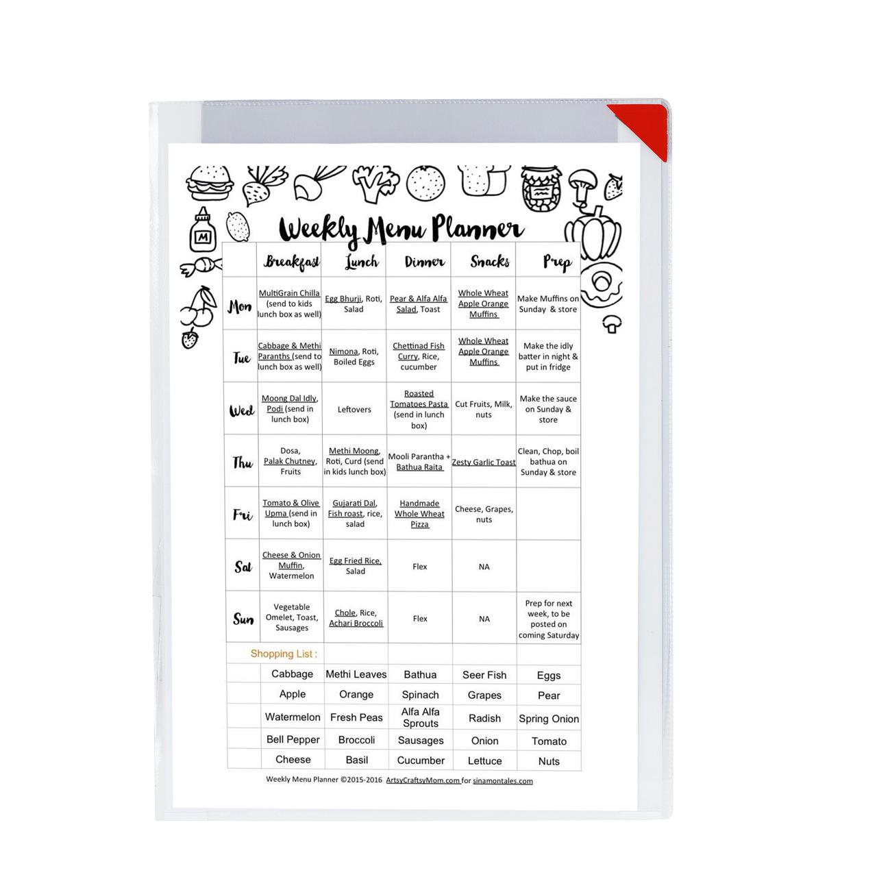 Funda Kang Easy Clic SubZero, adhesivo permanente, A4, esquina roja