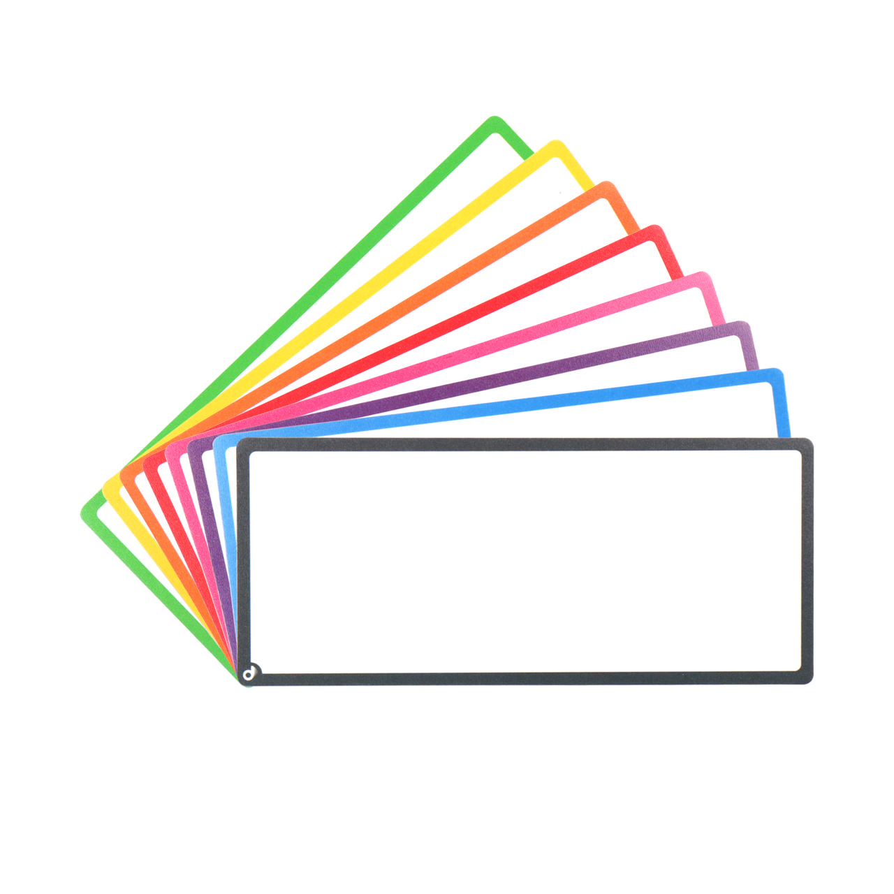 Tarjetas magnéticas para títulos, vacío, 175 x 75 mm