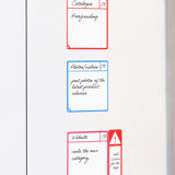 Tarjetas magnéticas para tareas, S, 75 x 75 mm