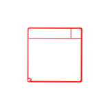 Tarjetas magnéticas para tareas, S, 75 x 75 mm