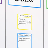 Tarjetas magnéticas para tareas, S, 75 x 75 mm