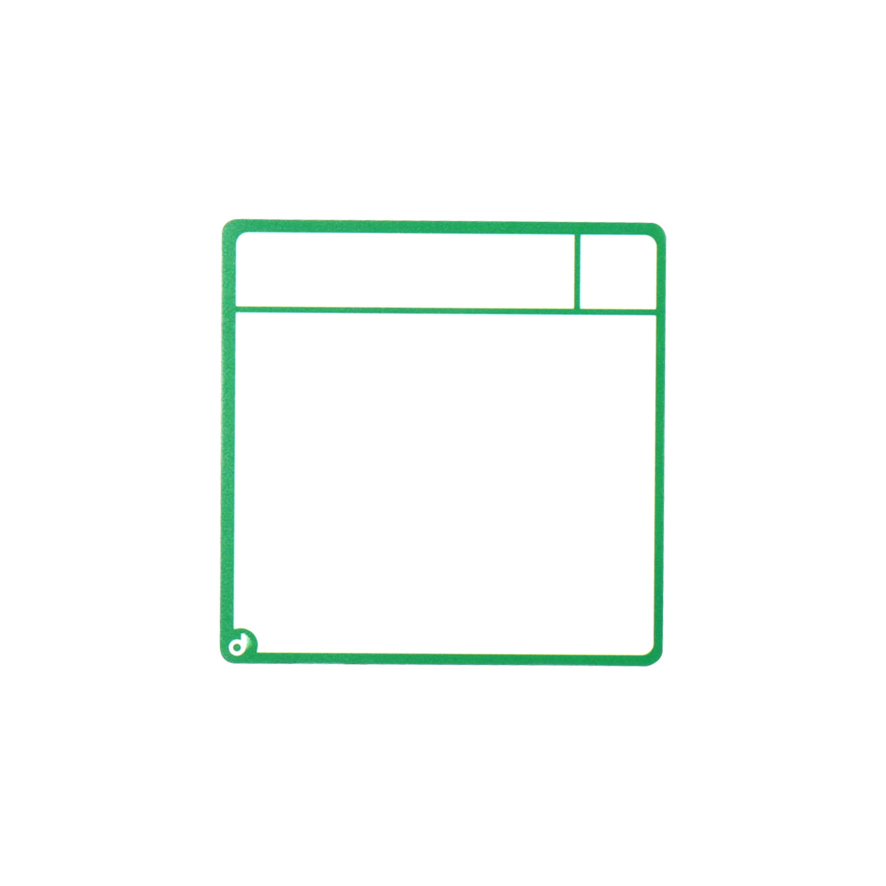 Tarjetas magnéticas para tareas, S, 75 x 75 mm