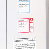 Tarjetas magnéticas para tareas, S, 75 x 75 mm