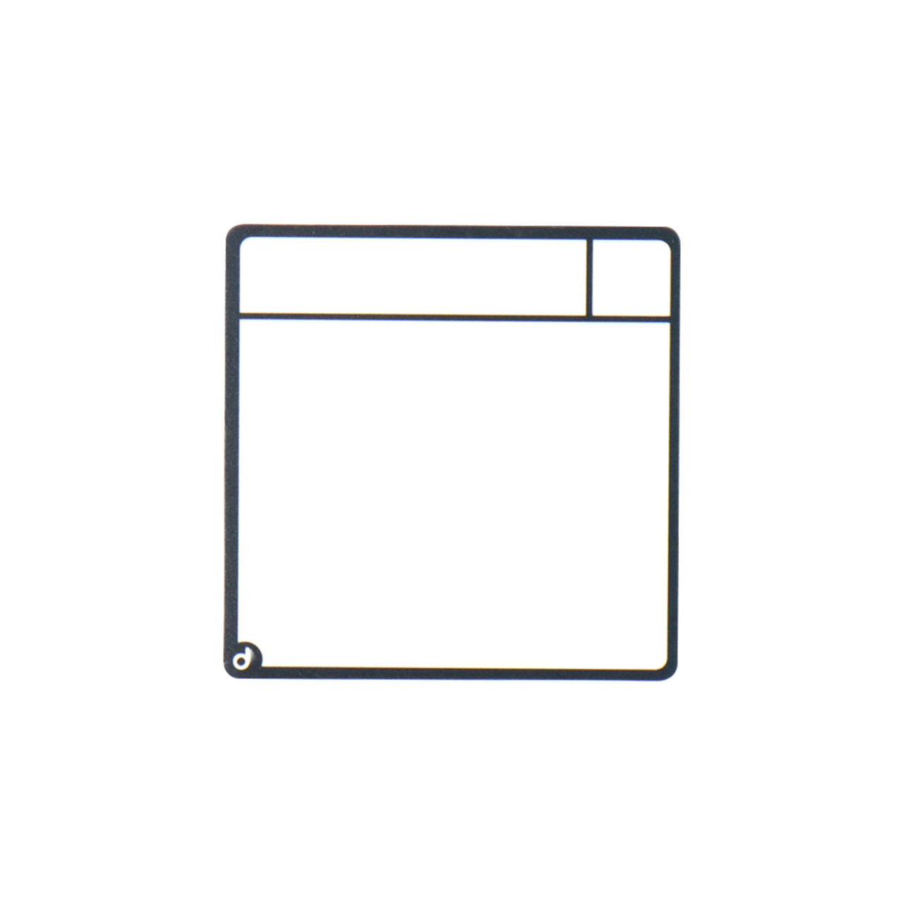 Tarjetas magnéticas para tareas, S, 75 x 75 mm