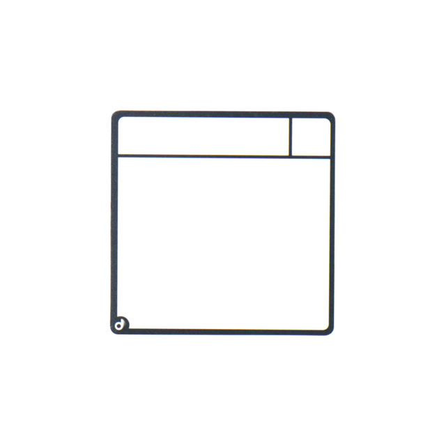 Tarjetas magnéticas para tareas, S, 75 x 75 mm