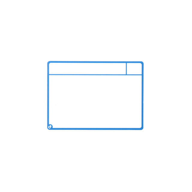 Tarjetas magnéticas para tareas, M, 105 x 75 mm