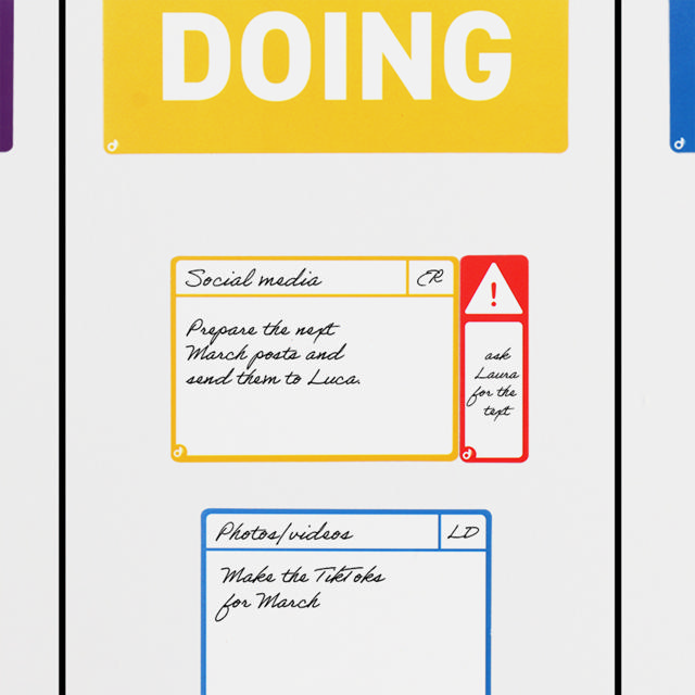 Tarjetas magnéticas para tareas, M, 105 x 75 mm