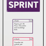 Tarjetas magnéticas para tareas, M, 105 x 75 mm