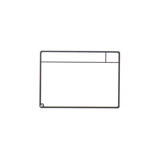 Tarjetas magnéticas para tareas, M, 105 x 75 mm