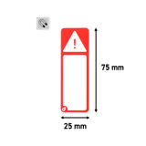 Kit tarjetas Magnéticas para pizarras Kanban, 3 columnas, tarjetas S