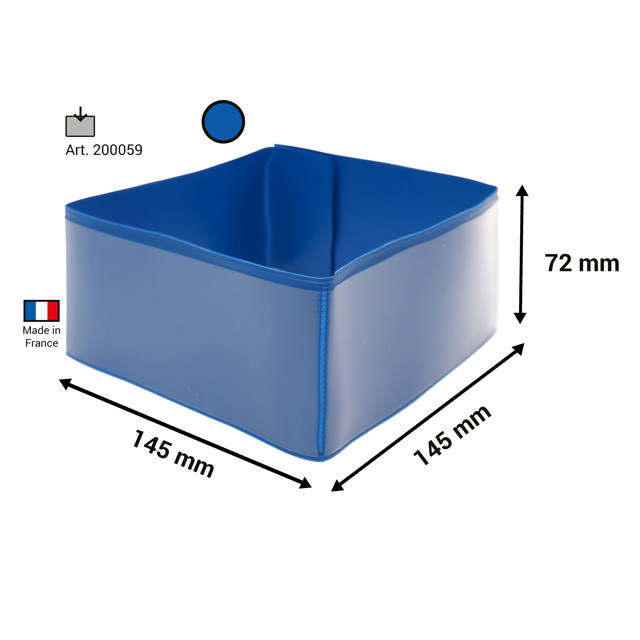 Funda de identificación logística para patas pata de palet, pata central