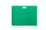 FUNDAS PARA TARJETAS DE IDENTIFICACIÓN - PLÁSTICO PVC - VERDE