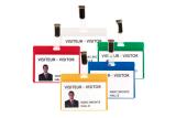 KIT IDENTIFICADORES DE VISITA PVC - TRANSPARENTE