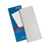 Cuaderno Atlanta Singular, espiral, 330 x 135 mm, FSC®