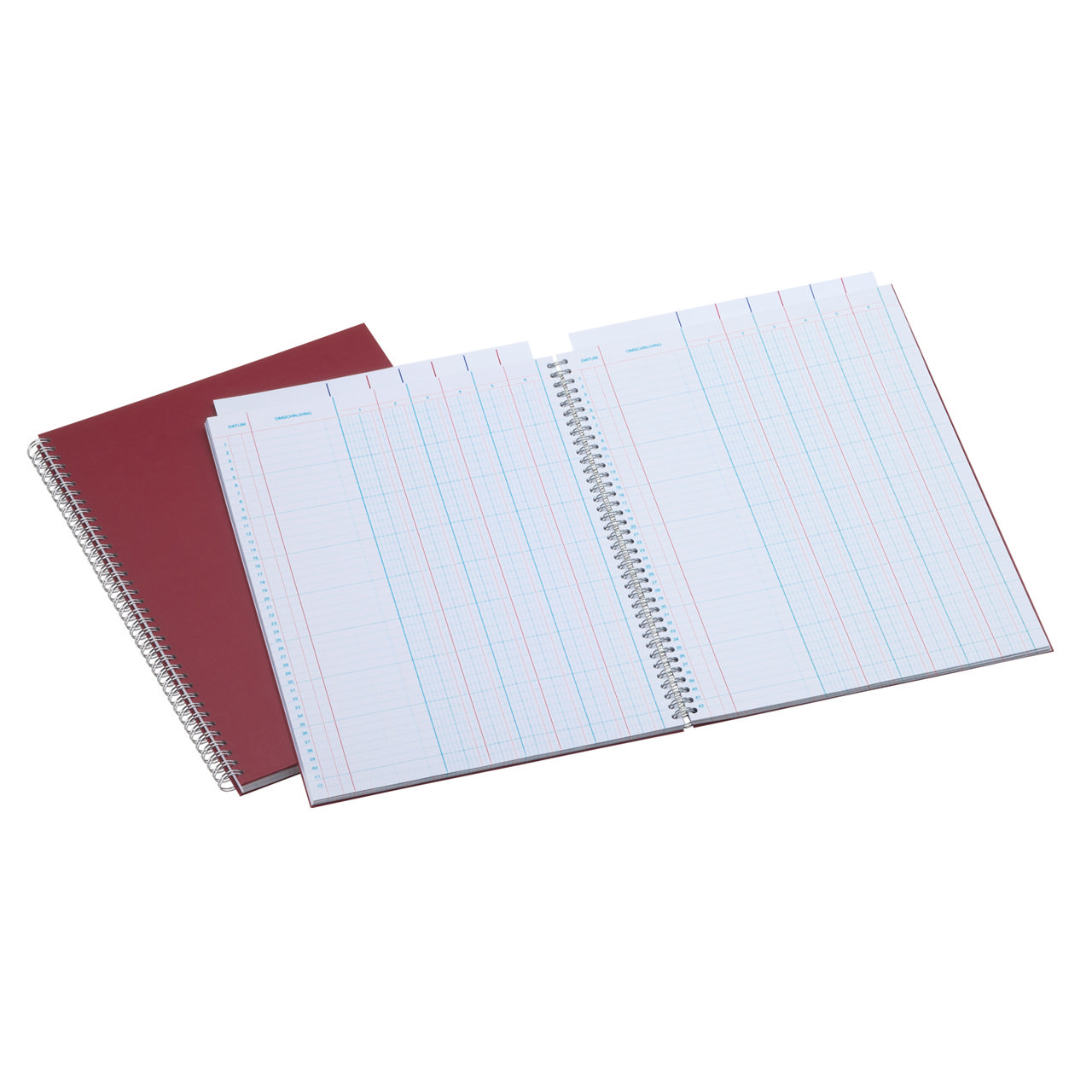 Atlanta Tabular Register, 2 x 6 columnas, 321 x 226 mm
