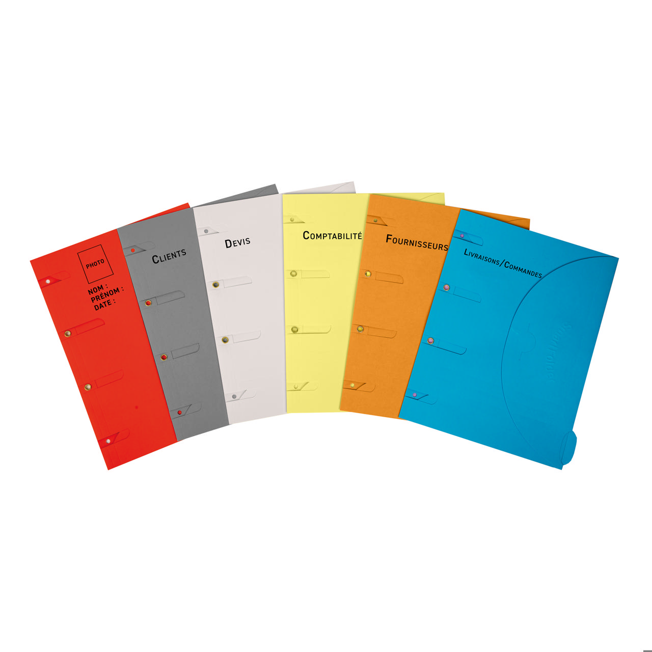 Carpeta Perforada Smartfolder, con Pestaña, Pro Pack, A4