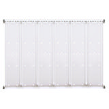 Soporte de pared metálico vacío Tarifold, A3, para 10 fundas, sin topes