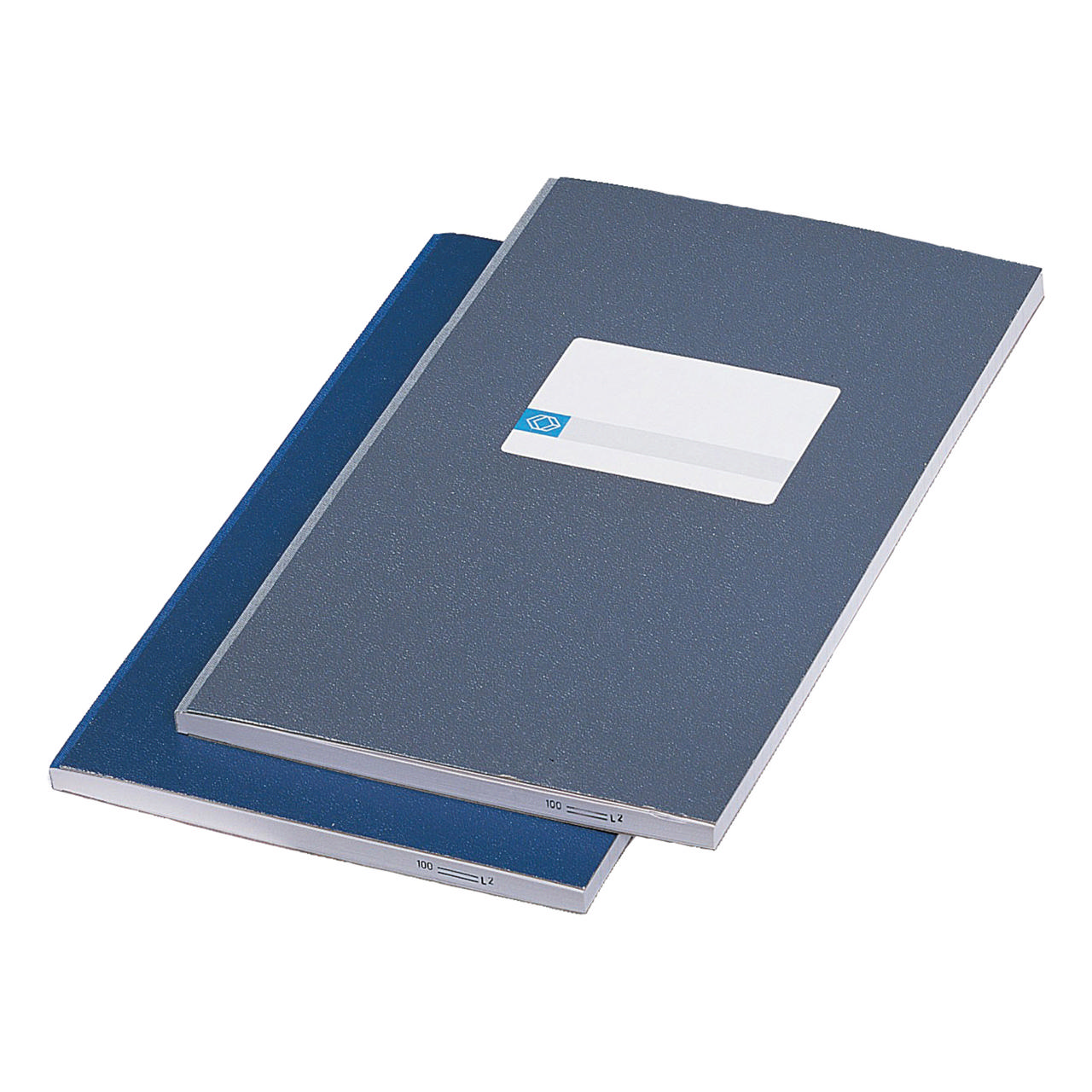 Atlanta ledger con tapa dura, 2 x 1 columna, texto NL