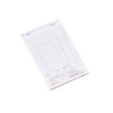 Atlanta Cash Form Block, con copia al carbón, texto NL, sin madera